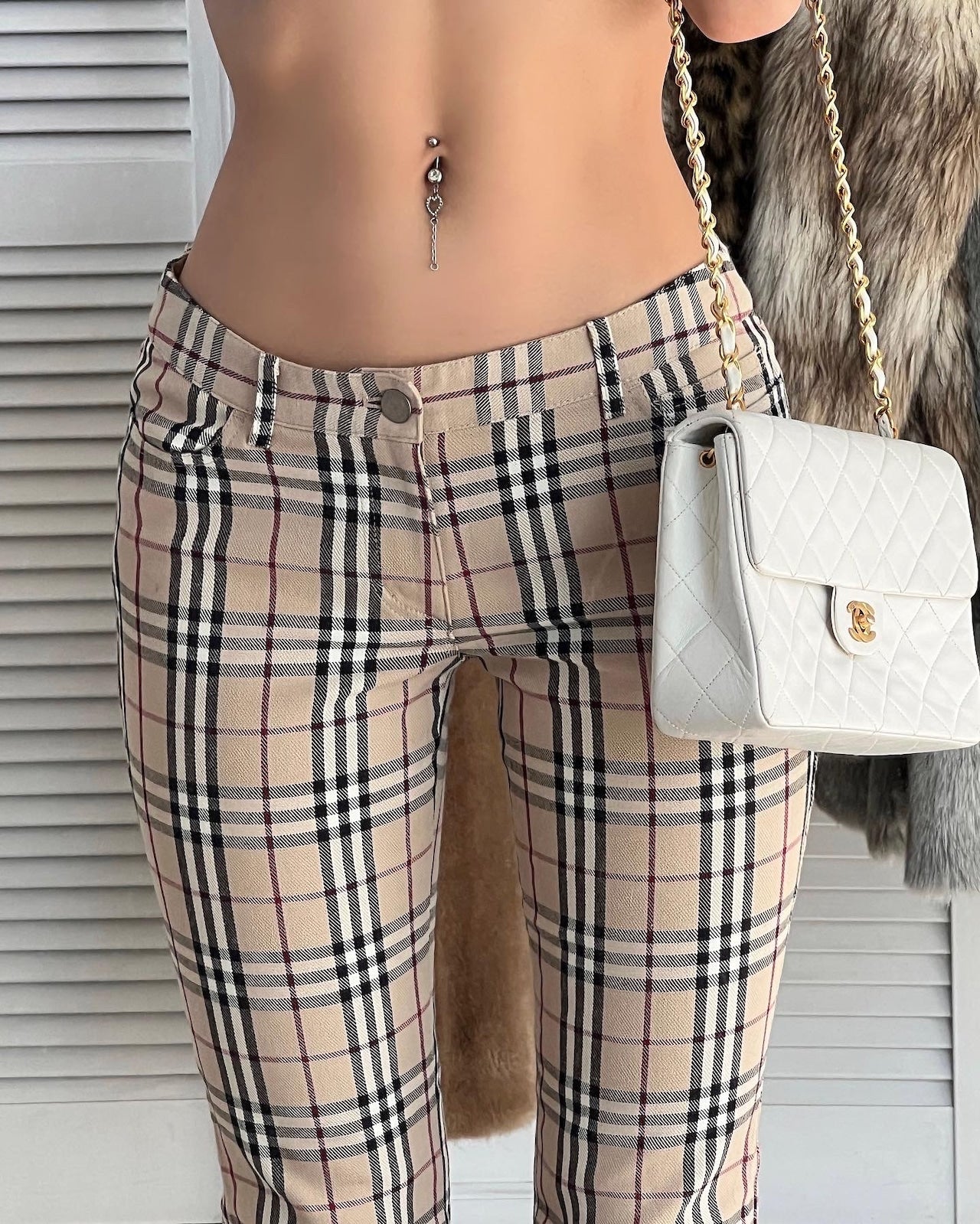 Classic Burberry pants